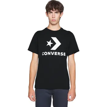 Pánské tričko tričko Converse Go-To Star Chevron/10024067 - A01/Black XXS