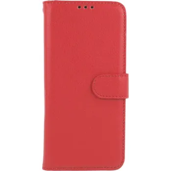 Pouzdro na mobilní telefon Pouzdro Realme 9 knížkové červené s přezkou (obal neboli kryt na Realme 9)