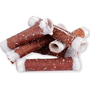 Sušená potravina Nutworld.cz Jablečné trubičky máčené v jogurtu 5ks