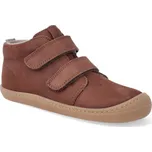 Zateplená barefoot kotníková obuv - Bob chocolate hnědá, KOEL4kids Velikost: 24