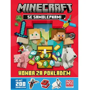 Bystrá hlava Minecraft: Honba za pokladem: Se samolepkami - Nakladatelství Egmont (2022, brožovaná)