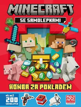Bystrá hlava Minecraft: Honba za pokladem: Se samolepkami - Nakladatelství Egmont (2022, brožovaná)