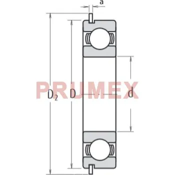 NSK 6413 NRC3 kuličkové ložisko