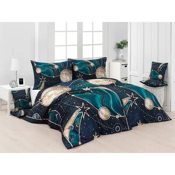 Povlečení Matějovský Aurora Gold 140 x 200, 70 x 90 cm zipový uzávěr