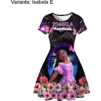 Dívčí šaty Dívčí šaty s potiskem Encanto Varianta: Varianta: Isabel E, Velikost: 150/10-11T
