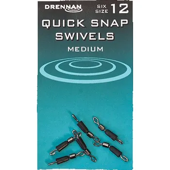 Drennan DRENNAM Obratlík Quick Snap Swivels - 6ks Varianta: Velikost 16