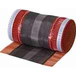 Větrací pás hřebene a nároží, černý