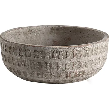 Podmiska Miska aranž.beton pr.21V8cm coconut (543377)