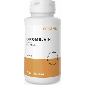 Přírodní produkt Epigemic Bromelain 50 mg 60 cps.