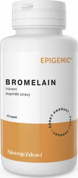 Přírodní produkt Epigemic Bromelain 50 mg 60 cps.