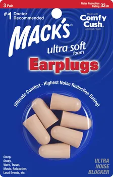 Špunt do uší Mack's Ultra Soft 3 páry