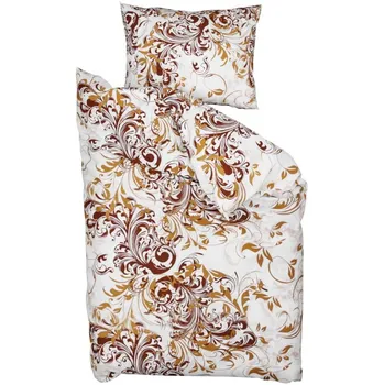 Textilomanie Čestmír hnědé 140 x 220, 70 x 90 cm knoflíky Povlečení Textilomanie Čestmír hnědé 140 x 220, 70 x 90 cm knoflíky