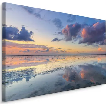 Plátno Zrcadlový Odraz Mraků V Moři Varianta: 40x30