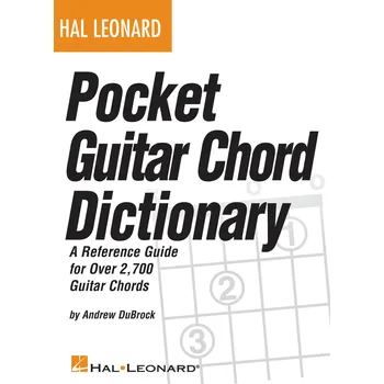 Hal Leonard Pocket Guitar Chord Dictionary - pro kytaru 998757
