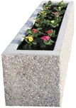 Květináč z vymývaného betonu…