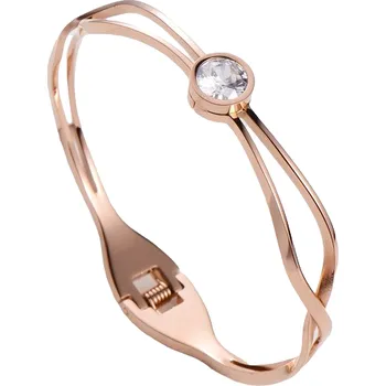 Náramek IZMAEL Náramok HA 20409 Zlatá/Růžová KP20409