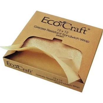 Gastro obaly Přířez papírový nepromastitelný kraft 20x27cm (min. počet 500ks)