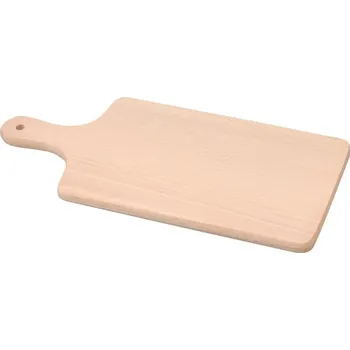 Kuchyňské prkénko Prkénko 41,5x20x1,6cm s ručkou, dřevo