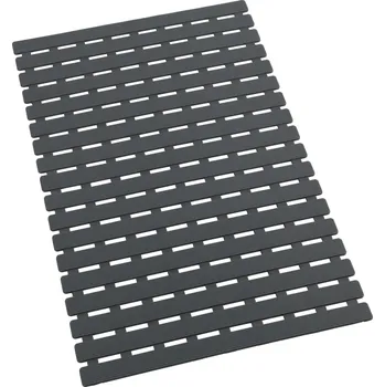 Protiskluzová podložka Koupelnová podložka Arinos, 63 x 40 cm, WENKO - Šedá