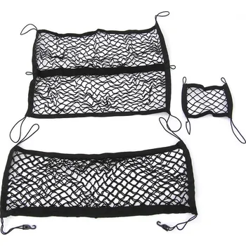 Vana do kufru Škoda Auto Síťový program do kufru Škoda Kodiaq I (2016 - 2024) 7 místný model, 3 ks, originál 565065110G