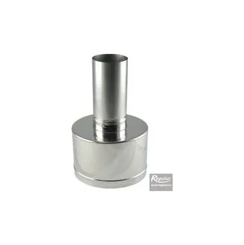 Kouřovod Regulus Koncovka ke komínku pr.80/125 PPH-A/Inox 8648