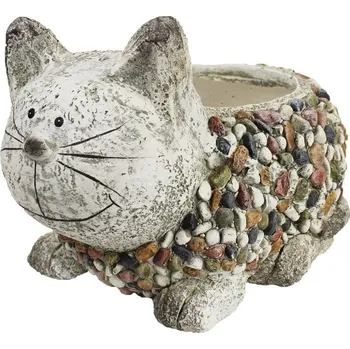 Obal na květináč Morex X1338/B 35 x 26 x 25 cm kočka