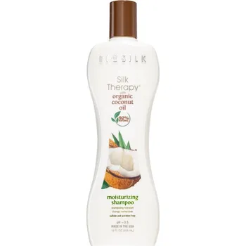 Šampon Biosilk Silk Therapy Natural Coconut Oil hydratační šampon s kokosovým olejem 355 ml
