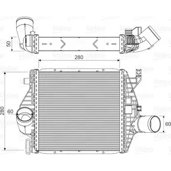 Chladič motoru Chladič turba VALEO 818590