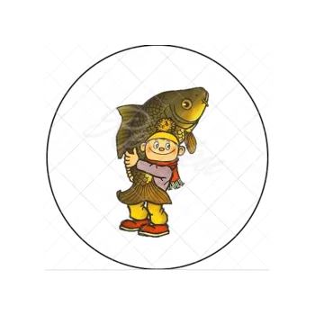 Jedlá dekorace na dort RYBA 8, VARIANTA Jedlý papír 1518