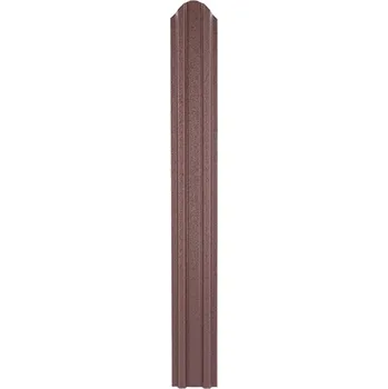 Pletivo Bravo Plotovka plechová BigStone čokoládově hnědá 8017, 0,5x90x2000mm