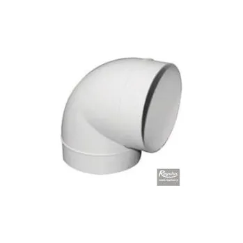 Kouřovod Regulus Koleno plast 90° 125 mm 18165
