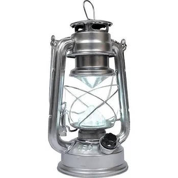 Lucerna Nicehome Retro LED 23,5 cm kovová stříbrná