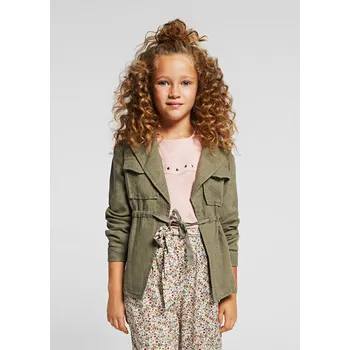 Dívčí bunda Dívčí přechodový kabát, bunda Mayoral 6120 zelený Rozměr: 152 (12 let)