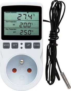 Termostat Zásuvkový termostat s časovým spínačem KT3100 T328