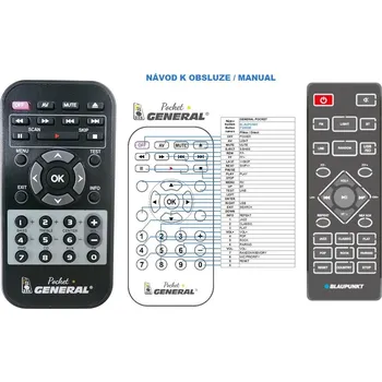 Dálkový ovladač General BLAUPUNKT PS11DB - náhradní dálkový ovladač