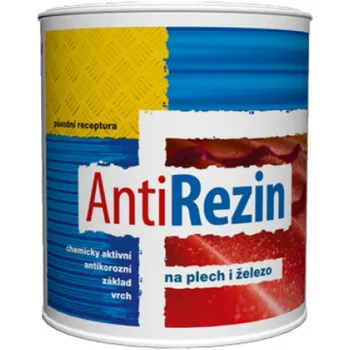barva na kov AntiRezin Antikorozní barva 3v1 2,5 l, černá
