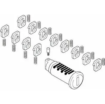 Zavazadlo na motocykl Vložka zámku BMW GPS Vario R1300GS (Adventure)