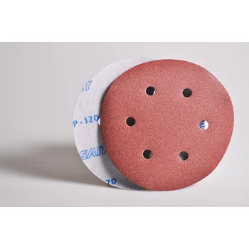 Brusný papír SAIT Disk brusný papír na suchý zip VAWD 150 mm P150 F6 SAITAC