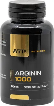 Aminokyselina ATP Nutrition ATP Arginin 1000 90 tbl.