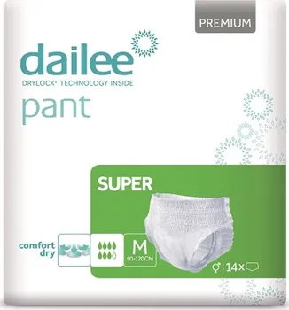 Inkontinenční kalhotky Dailee Pant Premium Super M 14 ks