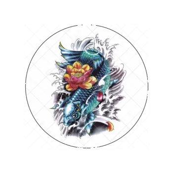 Jedlá dekorace na dort RYBA 3, VARIANTA Jedlý papír 1513