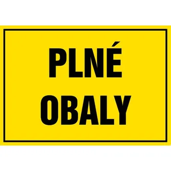 Značení Značka Plné obaly