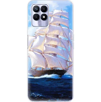 Pouzdro na mobilní telefon Odolné silikonové pouzdro iSaprio - Sailing Boat - Realme 8i