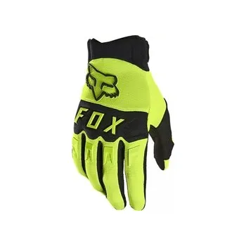 Moto rukavice MX rukavice FOX Dirtpaw Glove Flo Yellow 2023, Velikost 10 - L