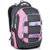 Školní batoh Bagmaster Flick 22 32 l, šedý/růžový