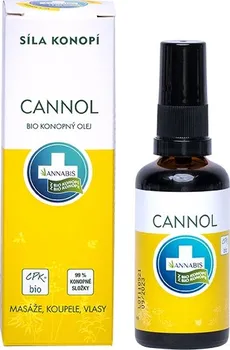 Masážní přípravek Annabis Cannol konopný olej