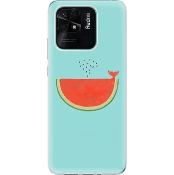 Pouzdro na mobilní telefon Odolné silikonové pouzdro iSaprio - Melon - Xiaomi Redmi 10C