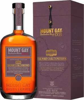 Rum Mount Gay Port Cask 55 % 0,7 l dárkový box