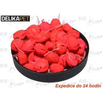 Boilies Delikapet Fluo - Jahoda