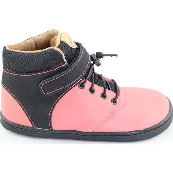 Dívčí obuv Pegres Barefoot BF56U Dětské tenisky lososové 33